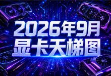 2026年9月显卡天梯图:最新显卡性能排名与价格参考-国外VPS测评网