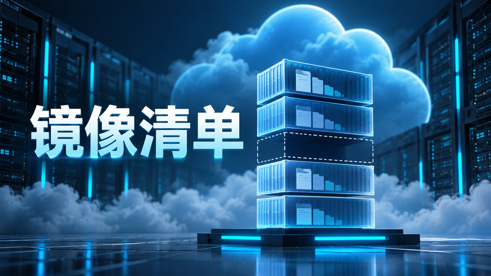 Docker镜像仓库中缺少目标清单的示意图