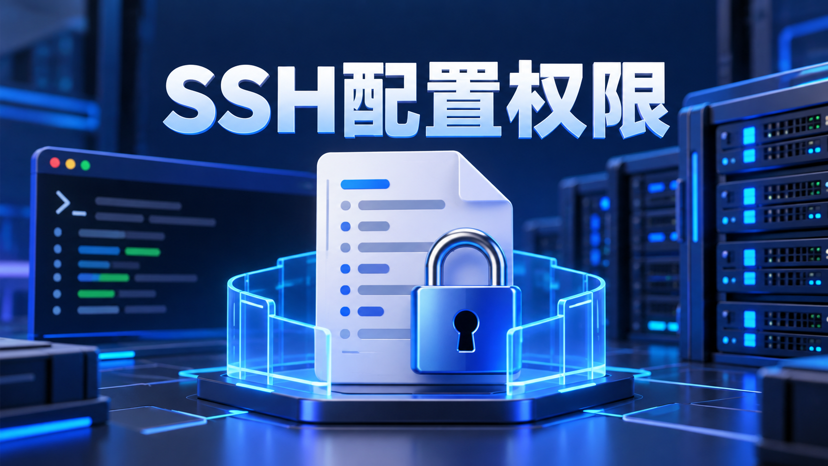 SSH客户端因配置文件所有者和权限不安全而拒绝连接的示意图